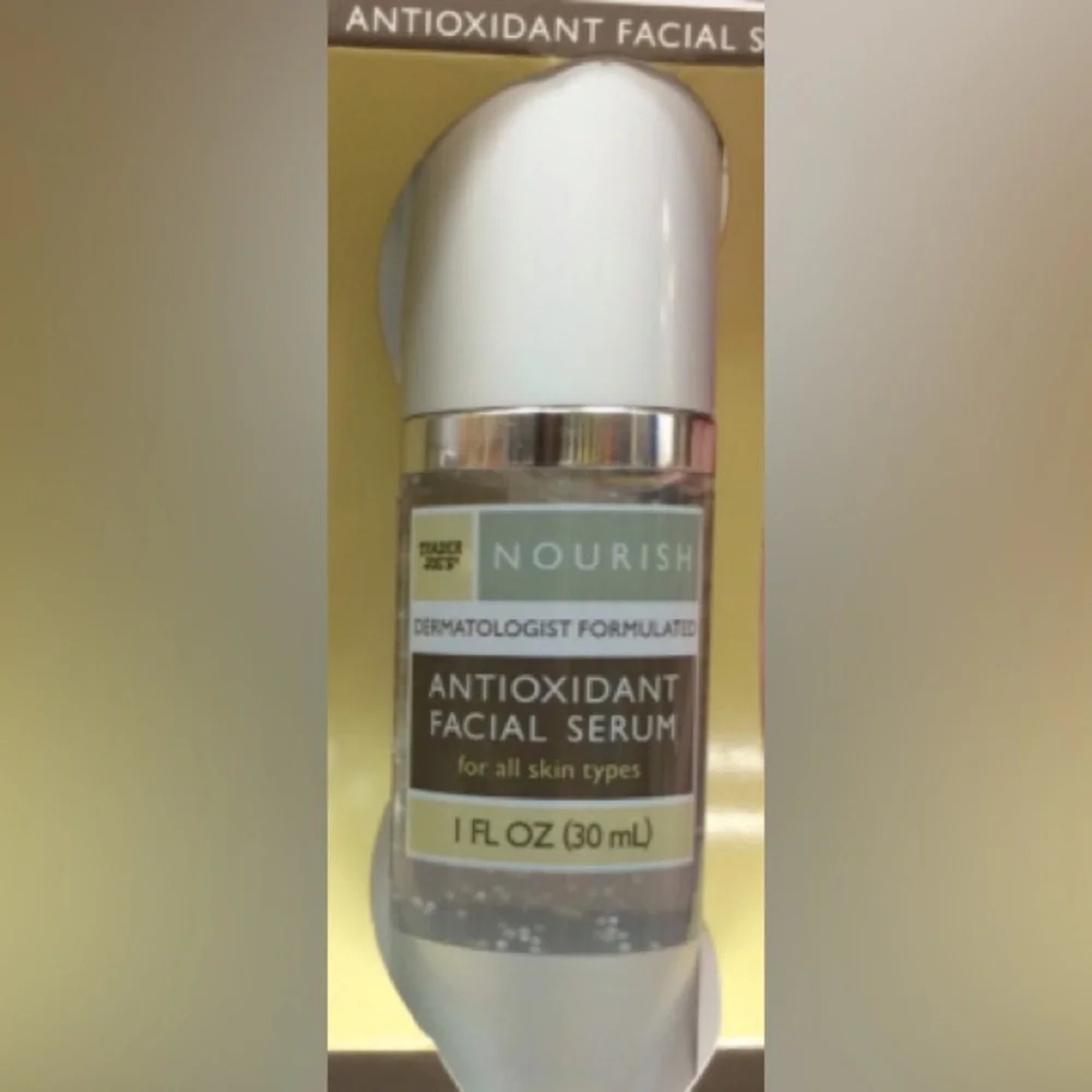 NIB Trader Joe's Nourish Antioxidant Facial Serum Primer 1 Fl oz